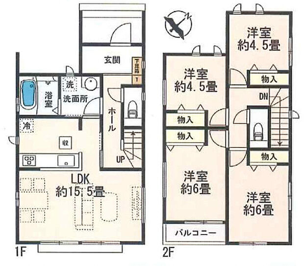【4LDK】2026年5月築
家族みんなが快適に過ごせる、ゆとりの4LDK新築戸建。広々としたLDKを中心に、4つの居室をバランスよく配置した暮らしやすい間取りです。各部屋には十分な収納を確保し、ご家族の荷物もすっきり収まります。最新の住宅設備を完備し、キッチン・浴室・洗面所など水まわりも使い勝手抜群。耐震性・省エネ性・耐久性すべてにおいて高水準を実現しました。アフターサービスも充実し、長く安心して住み続けられる理想の住まいです。