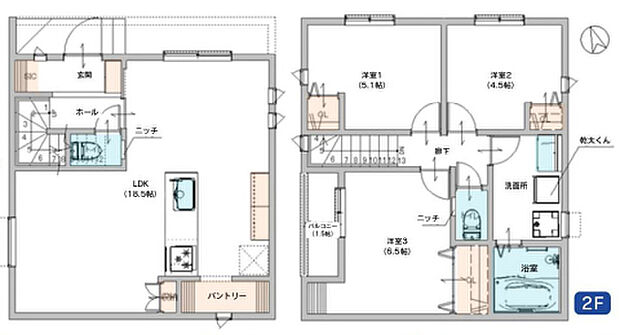 【3LDK】2026年6月築
ご家族でゆったり暮らせる3LDK新築戸建が誕生しました。プライベートな個室と、家族が集うリビング空間をバランスよく配置。お子様の成長に合わせて柔軟に使える間取りで、長く住み続けられる設計です。キッチンや浴室など水まわり設備は最新仕様を採用し、毎日の家事も快適にこなせます。収納も各所に十分確保され、すっきりとした暮らしを実現。耐震性・省エネ性能にも優れ、安心と快適を両立した理想の住まい。ぜひ現地でその魅力をご体感ください。