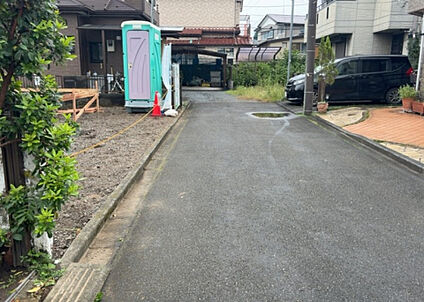 前面道路含む現地写真_3