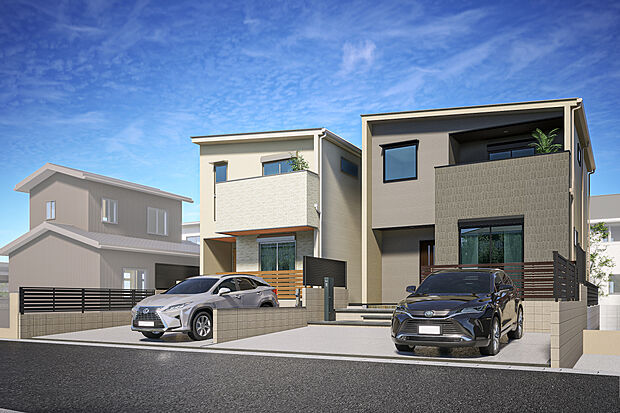 T-1、T-2／完成予想図