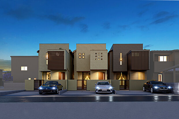 【外観完成予想図】T-3、T-5／外観完成予想図