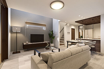 リビングダイニング完成予想図