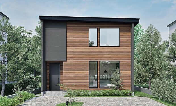 【完成予想図】
光熱費削減にも役立つ太陽光パネル搭載！ファミリーにおすすめの3LDKが登場です。