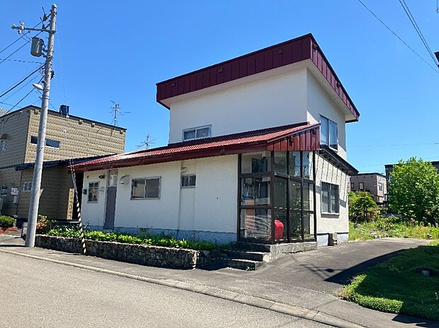 【北側 現地写真】
整った形状と広い間口を兼ね備えた、魅力的な整形地です。
（2026年6月撮影）