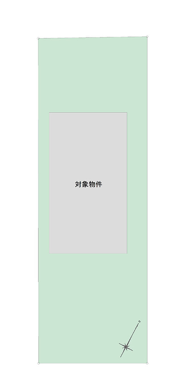 【4LDK】ゆとりある敷地面積が魅力。建築後の生活もしやすい平坦地な整形地です。