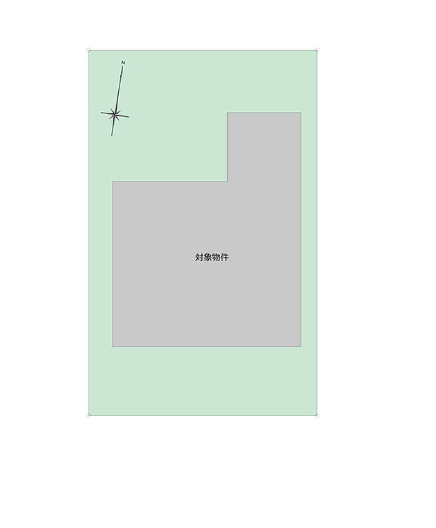 【3LDK】土地面積はゆとりある約40坪。建築後も生活がしやすい平坦な整形地です。