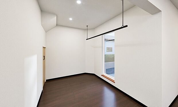 【【(18)完成予想図】】白と木目を基調としたナチュラルな内装です。家具を選ぶのが楽しくなりますね。