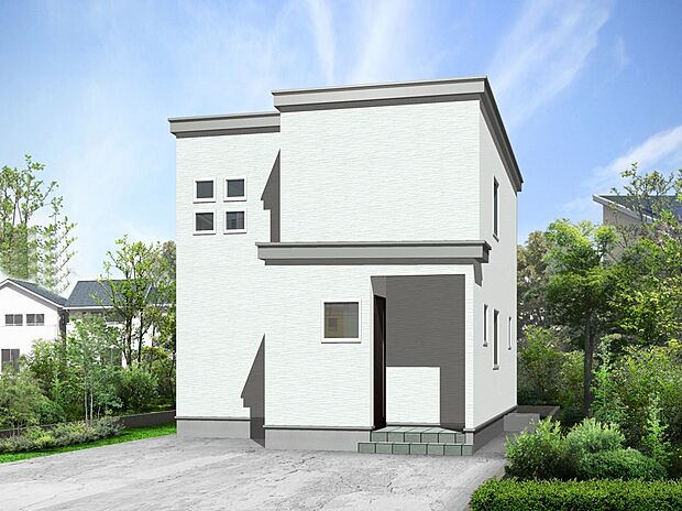 【【建築プラン例】】建物面積：106.01m2
建物価格：2186万円(税込)
※杭工事、分水工事、諸費用別途
※設計プランの参考一例であって、当該プランの採用可否は任意です。