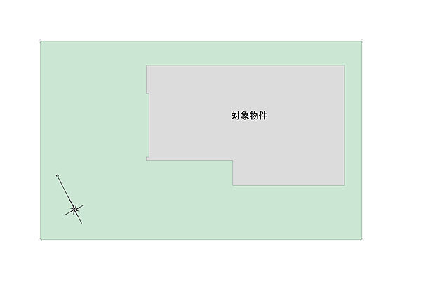【4LDK】土地面積は約57坪。カースペース3台分のゆとりある敷地です。