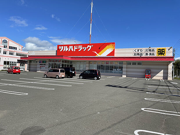ツルハドラッグ釧路緑ヶ岡店（約800m）