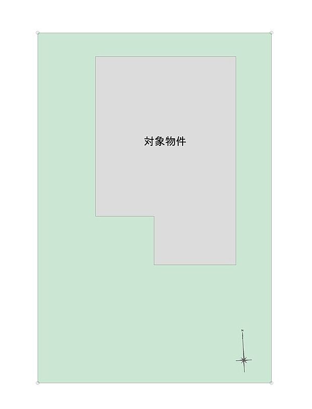 【4LDK】平坦な整形地につき、暮らしやすさに配慮した区画。南道路に面し、陽当りの良さが期待できる住まいです。