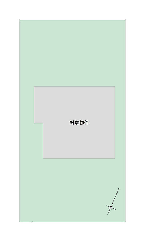 【4LDK】土地面積は約69坪。2台分のカースペースを確保したゆとりの整形地です。駐車だけでなくお子様の遊び場や自転車置場としても活用できます。