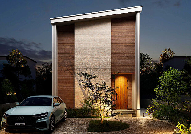 【【2号地 建築プラン例】】建築面積：99.38m2
建物価格：2499万円
※杭工事、分水工事、諸費用別途
※設計プランの参考一例であって、当該プランの採用可否は任意です。