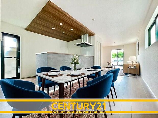 ※家具・CG加工はイメージです。販売価格等には含まれません。
■■憩いのリビング■■
リビングとダイニングの空間機能を活かし、巧みに使い分ける発想が、ライフスタイルに新しいゆとりをもたらします。