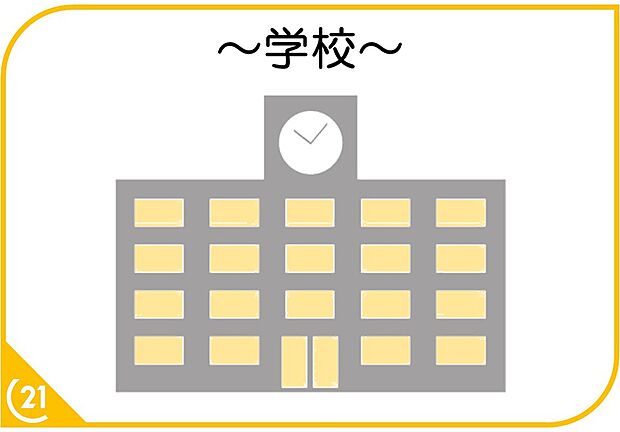 北九州市立則松中学校（約1,900m）