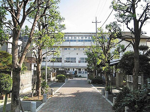 市川市立第四中学校（約450m）