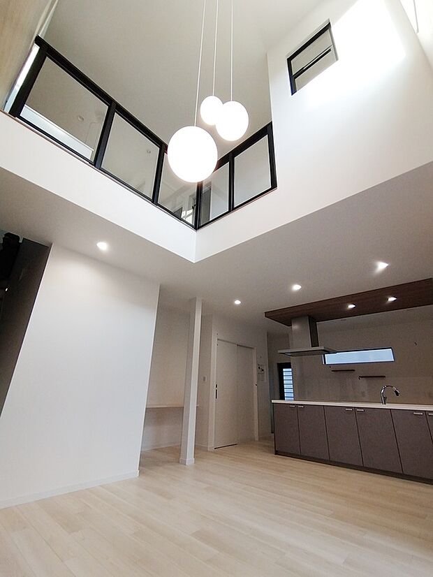 【弊社施工例】◎施工例　吹抜けリビング