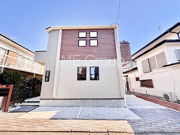 上質感あふれる外観デザイン。魅力の住まいを実現。