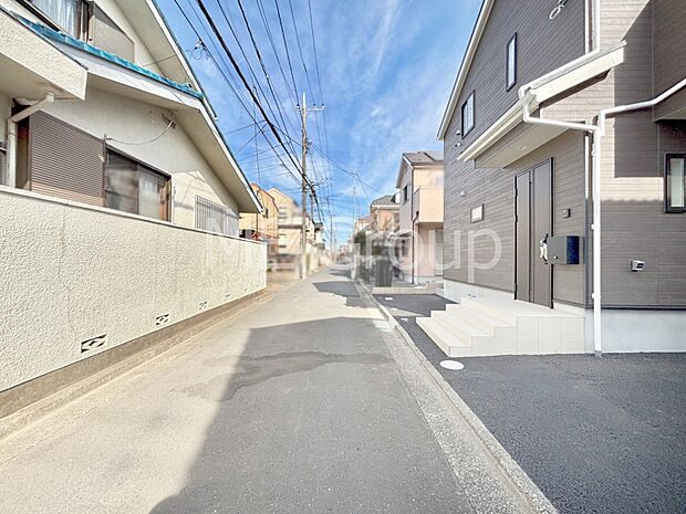 【前面道路含む現地写真】ここから始まる新生活を応援いたします