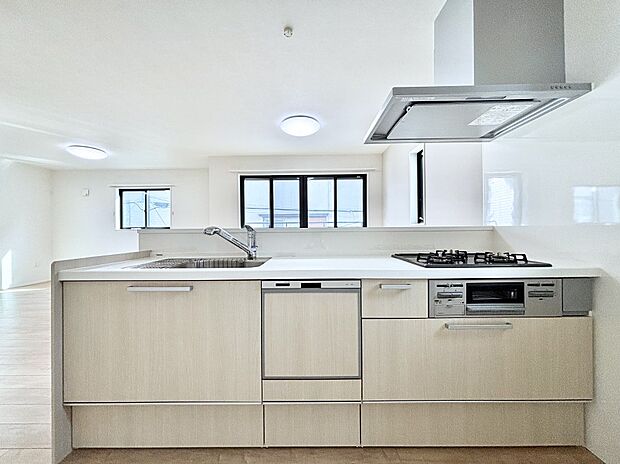 【キッチン】お料理を効率的に、楽しく!システムキッチン