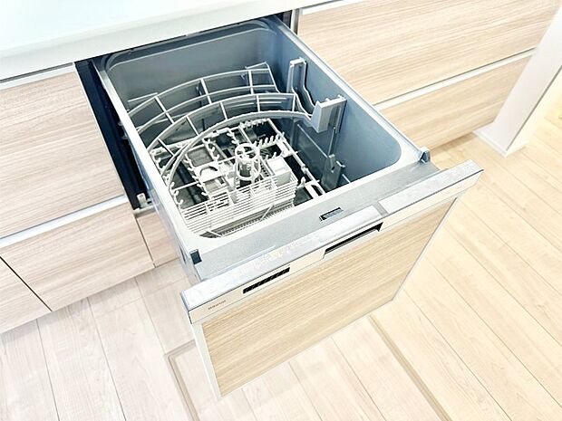 【食洗機】面倒なお片づけは食洗機にお任せ!家事の負担が減って、時間にも気持ちにもゆとりができます。