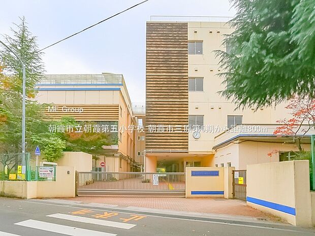 朝霞市立朝霞第五小学校（約800m）