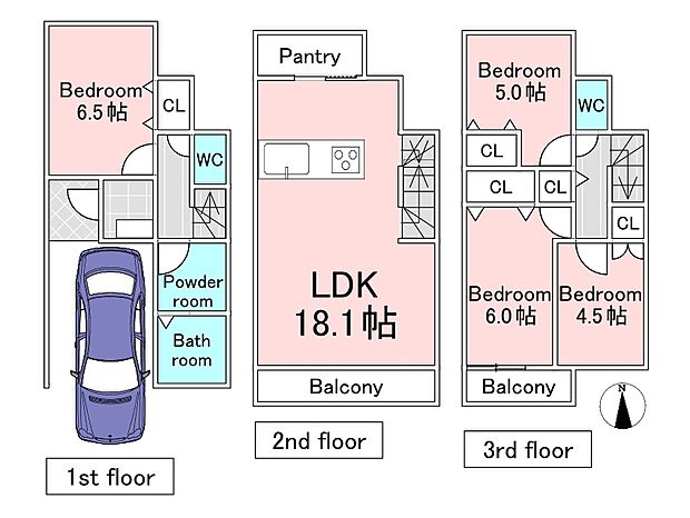 【C号棟参考プラン】建物込4880万円、土地面積61.58ｍ2、建物面積95.53ｍ2
期間限定！建物フリープランに付き、お客様のご要望をお聞かせください！