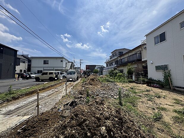 【現地外観】モデルハウスもご用意しております！