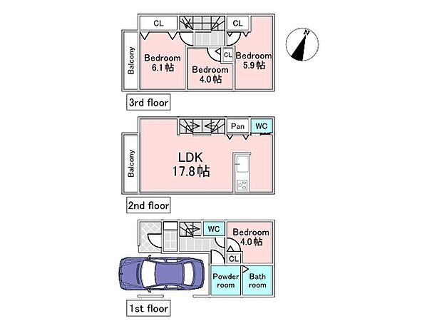 【A号棟参考プラン】建物込6380万円、土地面積57.91ｍ2、建物面積88.74ｍ2
期間限定！建物フリープランに付き、お客様のご要望をお聞かせください！