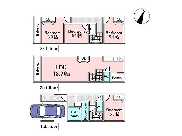 【E号棟参考プラン】建物込6580万円、土地面積57.80ｍ2、建物面積99.96ｍ2
期間限定！建物フリープランに付き、お客様のご要望をお聞かせください！