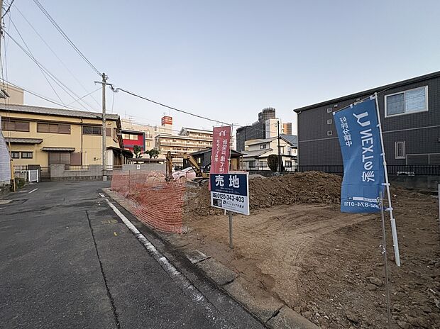 1号地側から 土地写真 2025年11月撮影