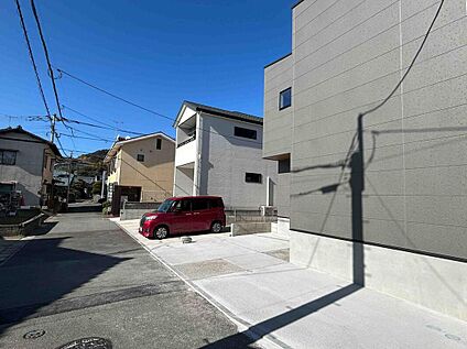 現地土地写真（造成工事中）