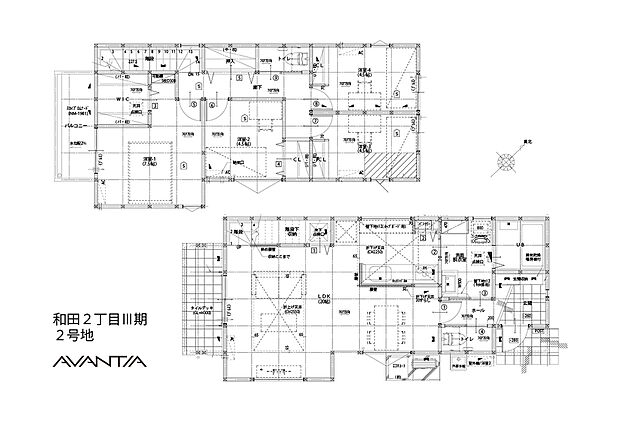 【2号地参考プラン】【建築条件付き×土地面積52坪超!】 建物参考セット価格4198万円
参考プラン LDK20帖4LDK 庭付