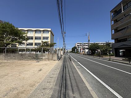 【前面道路含む現地写真】