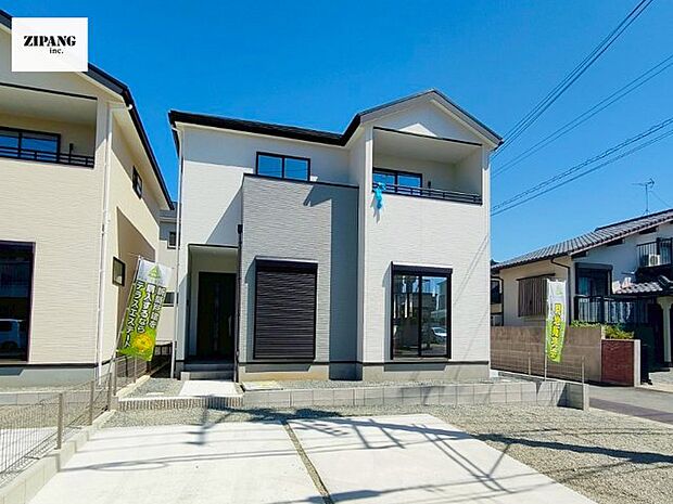 【現地外観写真】現地完成済みですので即日見学可能です♪周辺物件とともにご紹介させてもらいますのでお気軽にお問い合わせください!