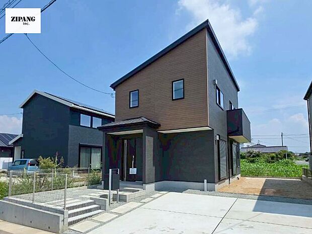 【現地外観写真】現地完成済みですので即日見学可能です♪周辺物件とともにご紹介させていただきますのでお気軽にお問い合わせください!