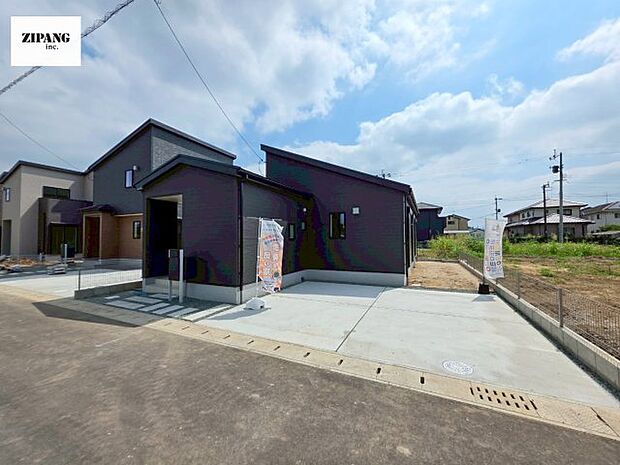 【現地外観写真】現地完成済みですので即日見学可能です♪周辺物件とともにご紹介させていただきますのでお気軽にお問い合わせください!