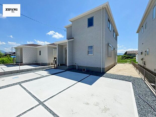 【現地外観写真】現地完成済みですので即日見学可能です♪周辺物件とともにご紹介させていただきますのでお気軽にお問い合わせください!