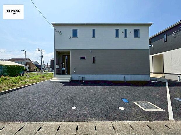 【現地外観写真】現地完成済みですので即日見学可能です♪周辺物件とともにご紹介させていただきますのでお気軽にお問い合わせください！ 