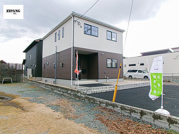 【現地外観写真】現地完成済みですので即日見学可能です♪周辺物件とともにご紹介させていただきますのでお気軽にお問い合わせください！ 