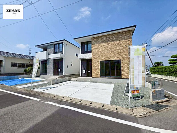 【現地外観写真】現地完成済みですので即日見学可能です♪周辺物件とともにご紹介させていただきますのでお気軽にお問い合わせください！ 