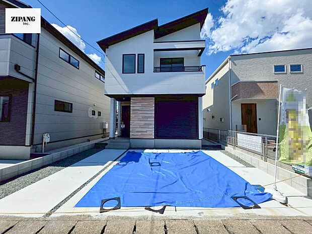 【現地外観写真】現地完成済みですので即日見学可能です♪周辺物件とともにご紹介させていただきますのでお気軽にお問い合わせください!