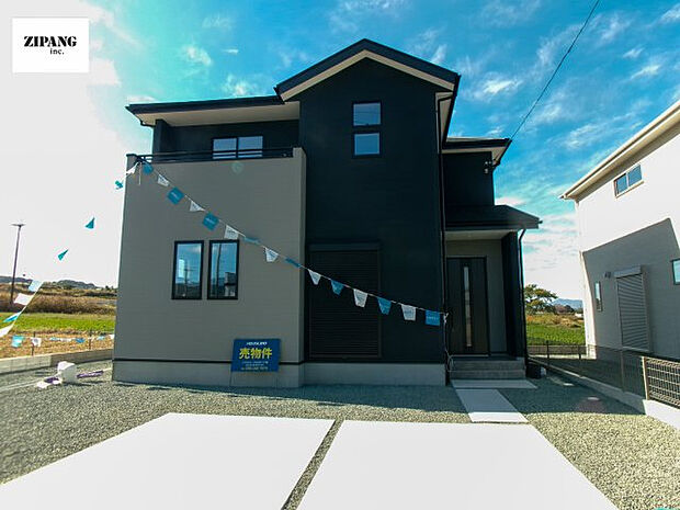 【現地外観写真】現地完成済みですので即日見学可能です♪周辺物件とともにご紹介させていただきますのでお気軽にお問い合わせください！ 