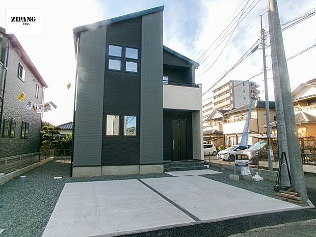 【現地外観写真】現地完成済みですので即日見学可能です♪周辺物件とともにご紹介させていただきますのでお気軽にお問い合わせください！ 