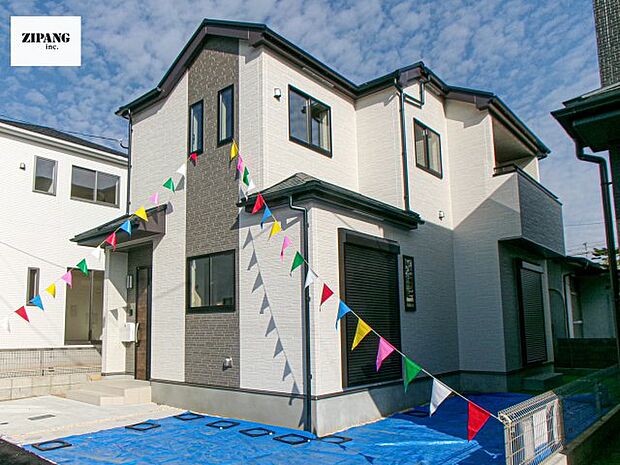 【現地外観写真】現地完成済みですので即日見学可能です♪周辺物件とともにご紹介させていただきますのでお気軽にお問い合わせください！ 