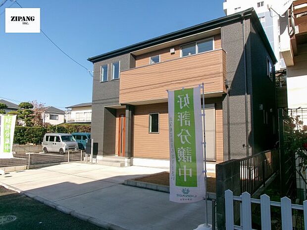 【現地外観写真】現地完成済みですので即日見学可能です♪周辺物件とともにご紹介させていただきますのでお気軽にお問い合わせください！ 