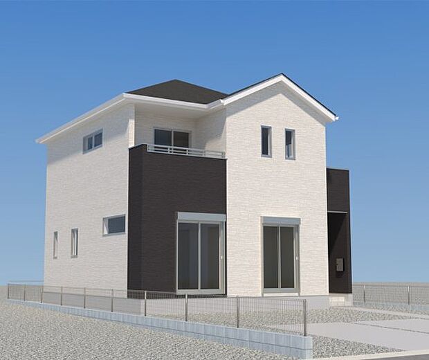 【現地外観写真】ただいま建築中です♪周辺物件とともにご紹介させていただきますのでお気軽にお問い合わせください。（外観は完成イメージです） 