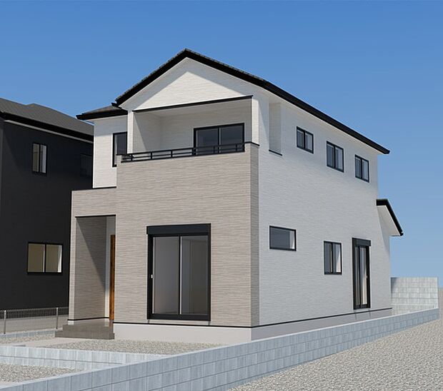 【現地外観写真】ただいま建築中です♪周辺物件とともにご紹介させていただきますのでお気軽にお問い合わせください。(外観は完成イメージです)