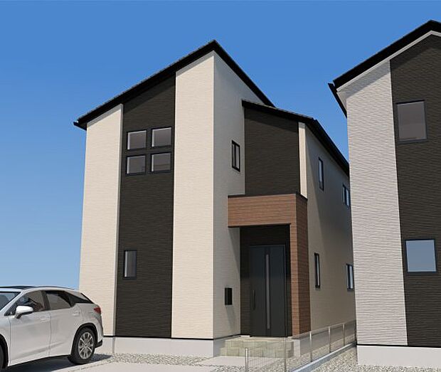 【現地外観写真】ただいま建築中です♪周辺物件とともにご紹介させていただきますのでお気軽にお問い合わせください。（画像は完成イメージです） 