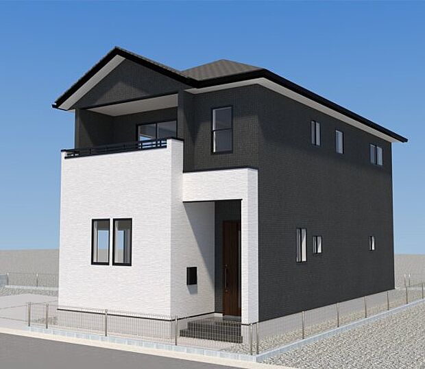 【現地外観写真】ただいま建築中です♪周辺物件とともにご紹介させていただきますのでお気軽にお問い合わせください。（画像は完成イメージです） 